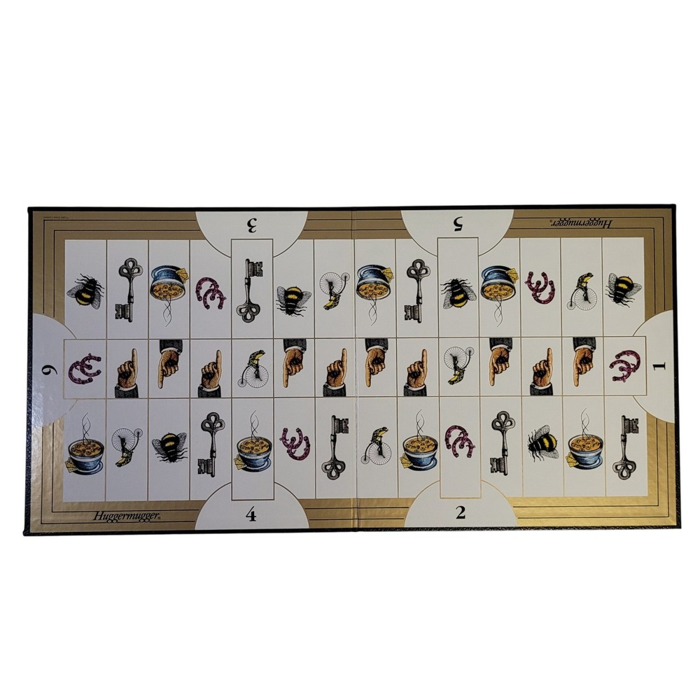 1989 Huggermugger Mystery Mansion‎ Board Game Replacement Game Board Only